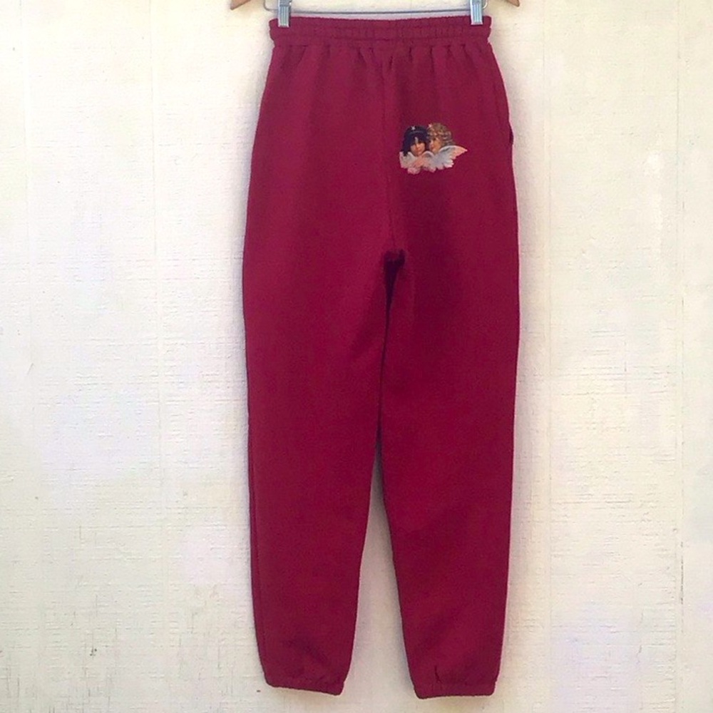 Fiorucci angels red joggers sweatpants